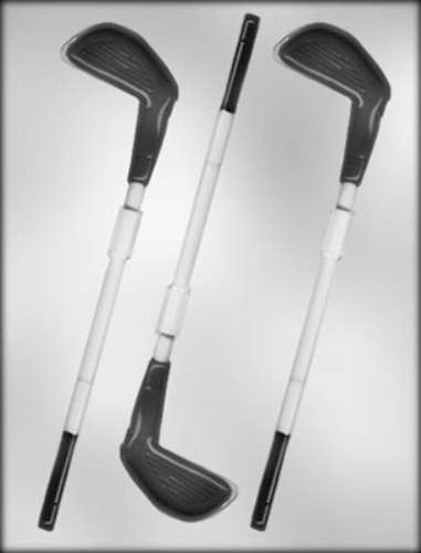 Golf Clubs Chocolate Mould